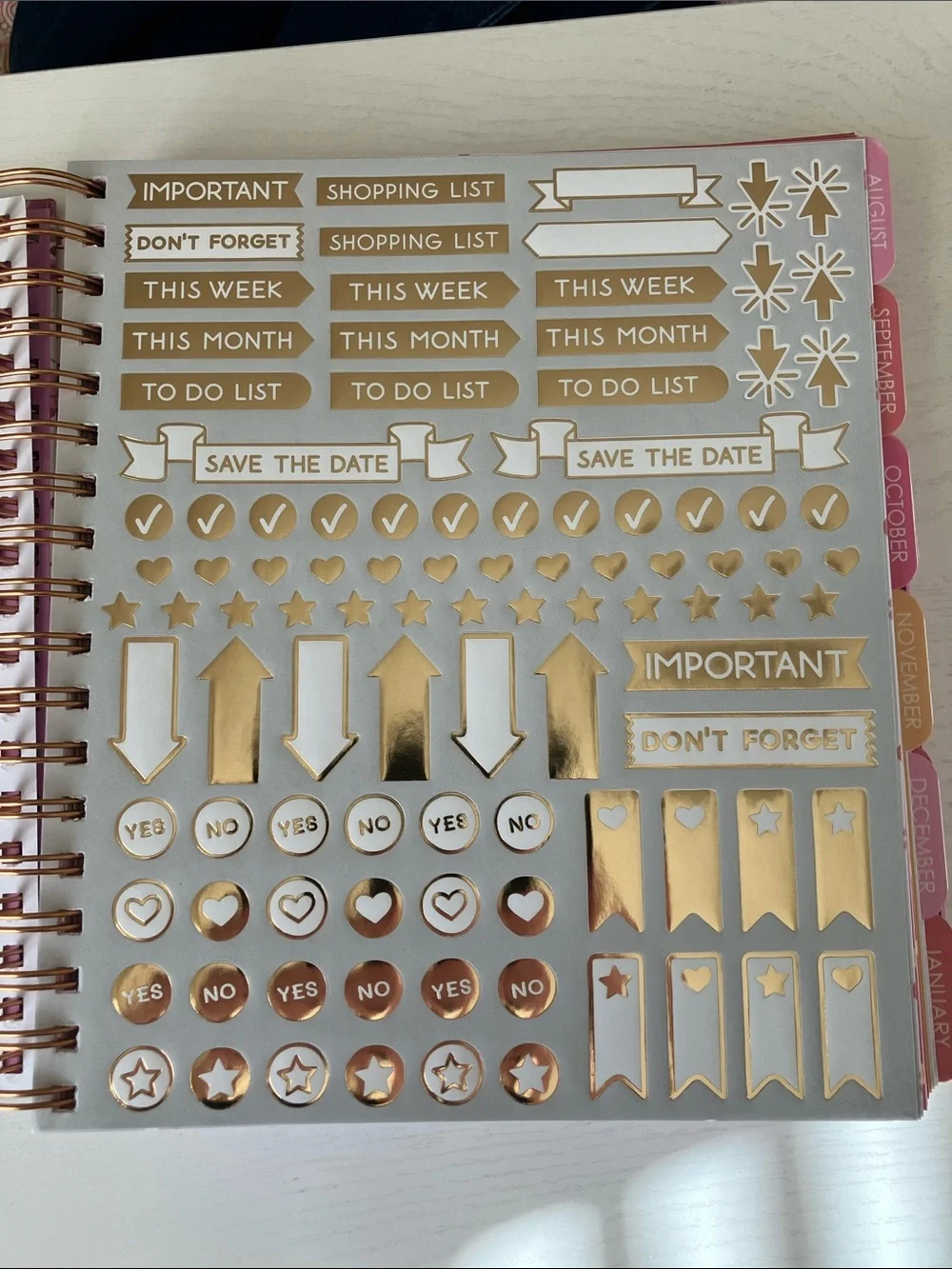 The Creative Expert 17 Month Planner -  August 2026 - December 2027 (NWT)